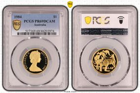 1984 $1 PR69DCAM