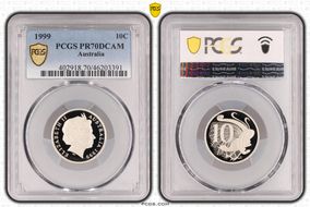 1999 10C PR70DCAM