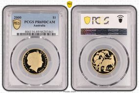2000 $1 PR69DCAM