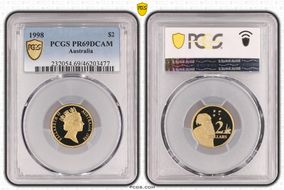 1998 $2 PR69DCAM