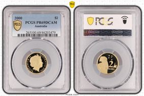 2000 $2 PR69DCAM