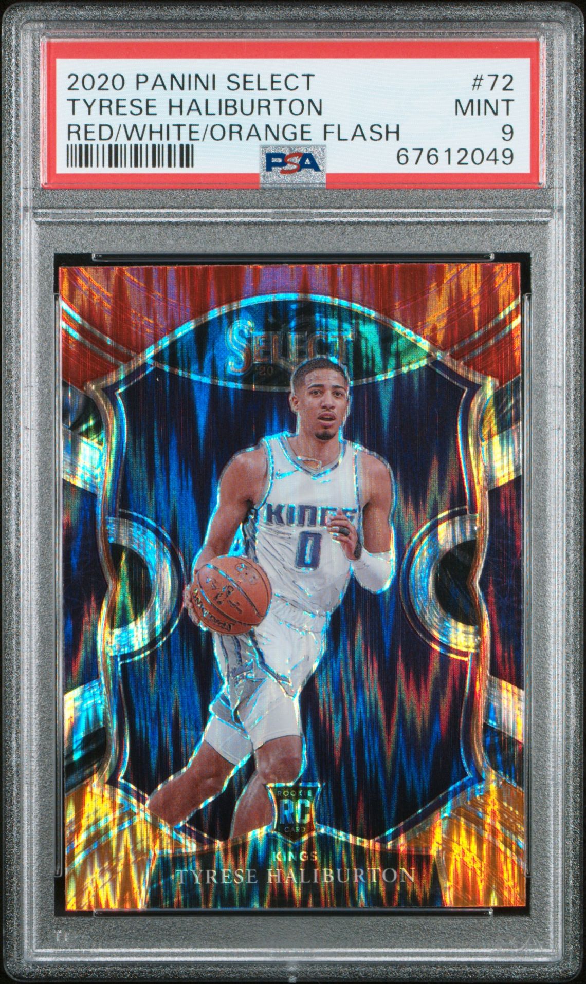 2020 Panini Panini Select #72 Tyrese Haliburton front
