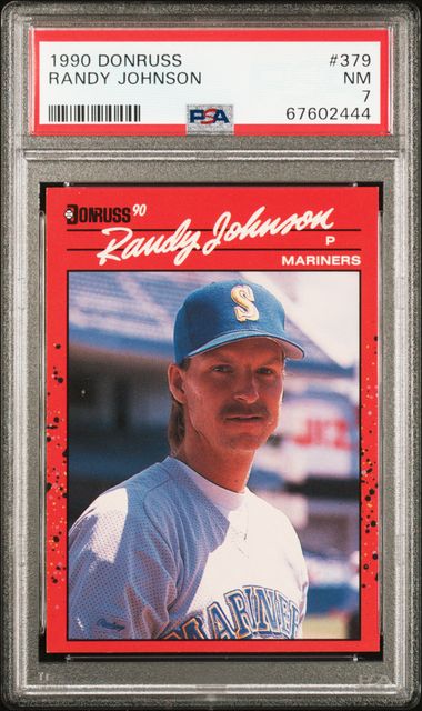 1990 Donruss #379 Randy Johnson - NM-MT