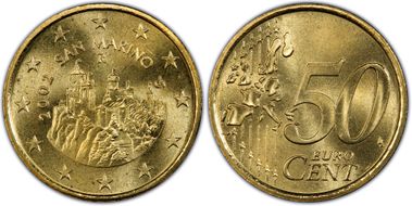 2002-R € 0.50 MS66