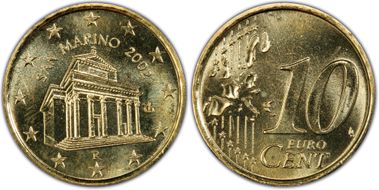 2002-R € 0.10 MS65