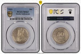 1921 50C MS63