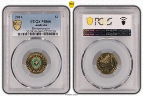 2014 $2 Remembrance - Colorized MS66