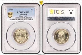 2023 $1 Good Luck MS68
