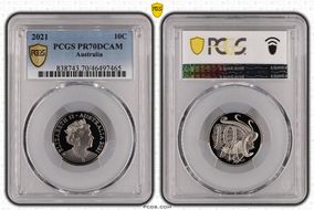 2021 10C PR70DCAM
