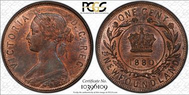 1880 1C Round 0, Even Date MS65RB