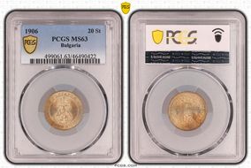 1906 20 St KM-26 MS63