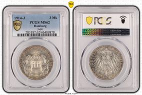 1914-J 3 Mk J-64 MS62