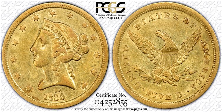 Cert 04252855 - Coin Image