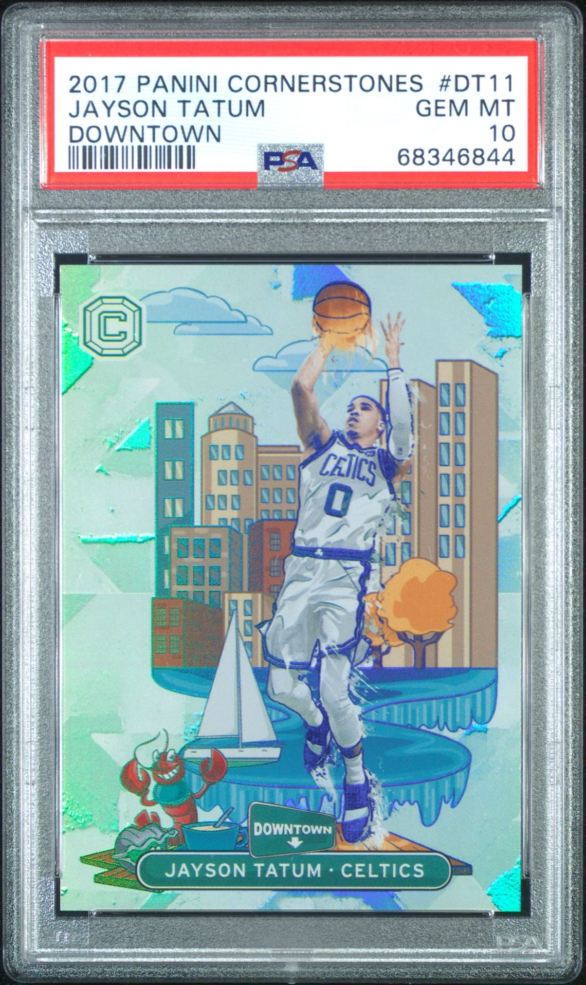 2017 Panini #DT11 Jayson Tatum front