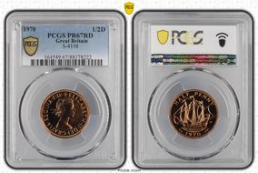 1970 1/2D S-4158 PR67RD