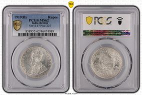 1919(B) Rupee SW-8.47 Prid-225 MS62
