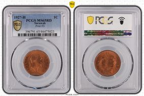 1927-H 1C Prid-53 MS65RD
