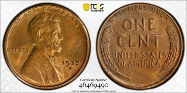 1925-S/S 1C RPM FS-501 MS63RB