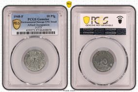 1948-F 10 Pfg J-375 N1