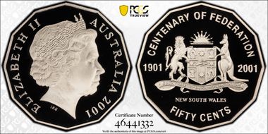 2001 50C New South Wales PR70DCAM