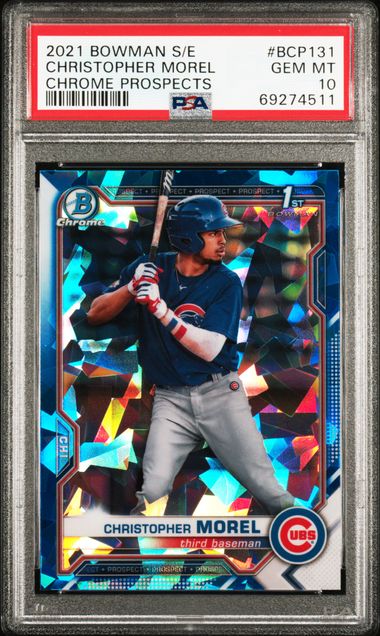 2021 Bowman Sapphire Edition Chrome Prospects #BCP131 Christopher