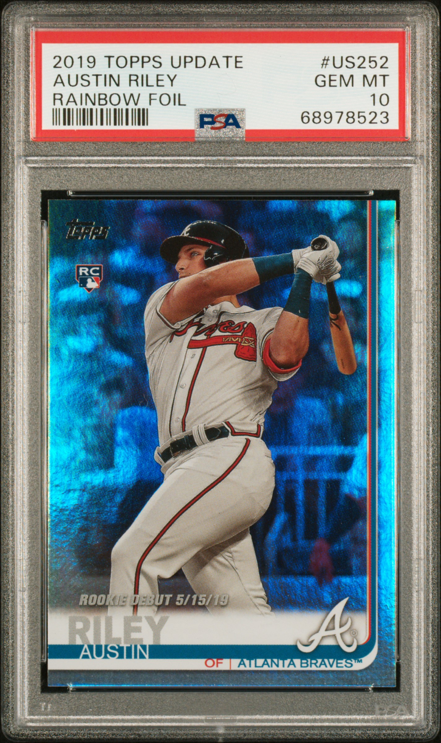Austin Riley 2019 Topps Update