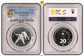 2008 B 20 Fr Ice Hockey PR69DCAM