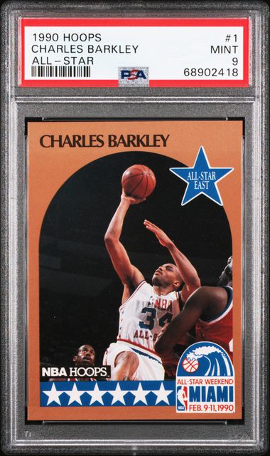  1990-91 Fleer All-Stars Basketball #1 Charles Barkley