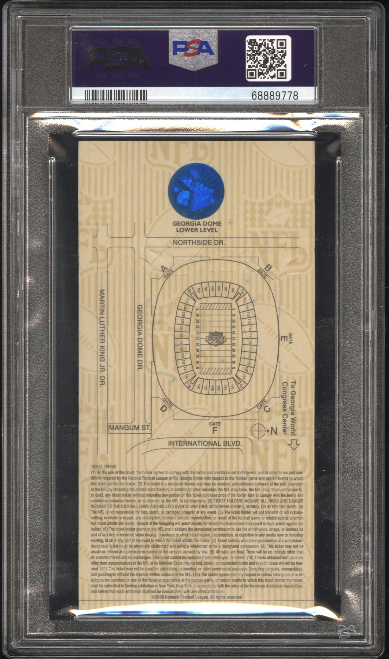 Tickets - Super Bowl Basic Set (1967-Present): GradedTickets Set Image  Gallery