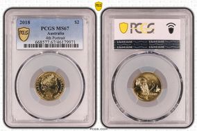 2018 $2 4th Portrait MS67