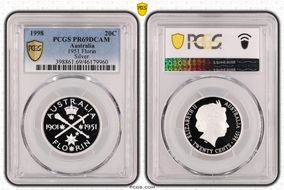 1998 20C 1951 Florin Silver PR69DCAM