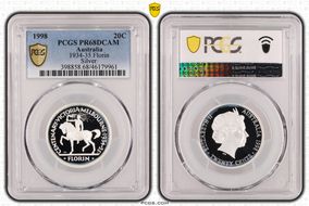 1998 20C 1934-35 Florin Silver PR68DCAM