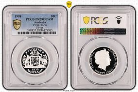 1998 20C 1938 Florin Silver PR69DCAM