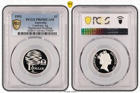 1993 $1 Landcare Ag Segmented Reeding PR69DCAM