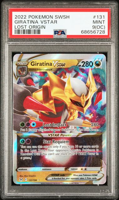 Giratina VSTAR Lost Origin Pokemon Card