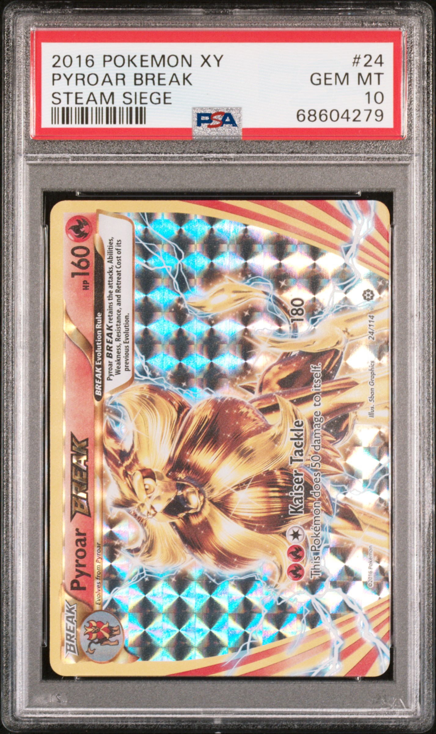 TCG - Pokemon Break Cards (2015-2016): Jared's PSA 10 Break Set