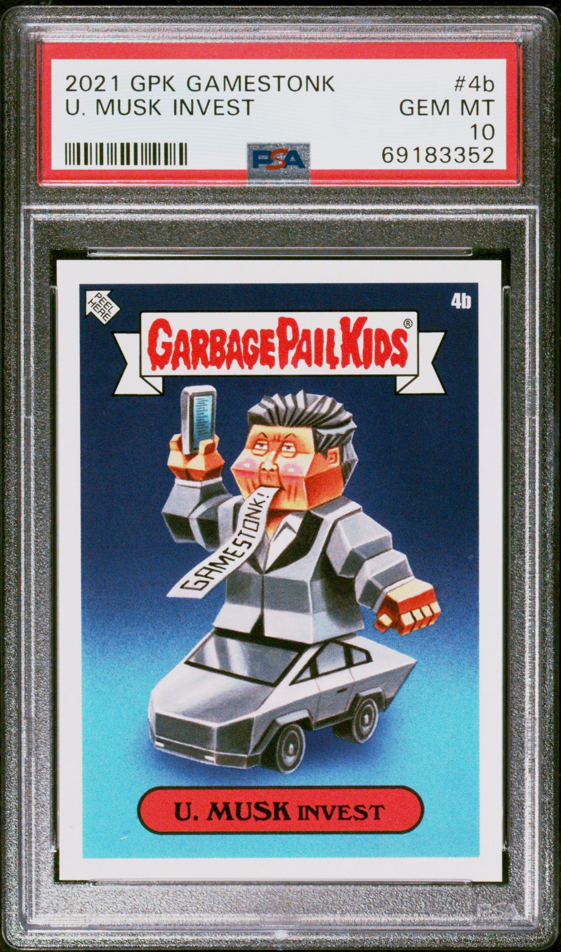 U. Musk Invest PSA 10