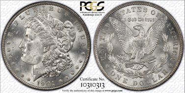 1901 $1 MS63