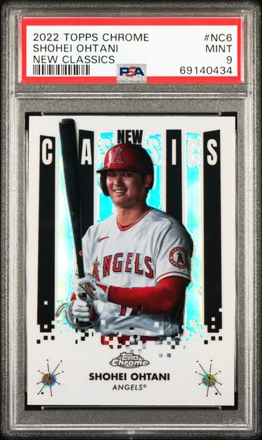 2022 Topps Chrome New Classics #NC-6 Shohei Ohtani – PSA MINT 9 on