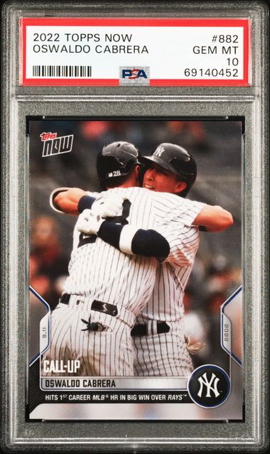 Aaron Judge Rookie Card PSA 10 with an added bonus!