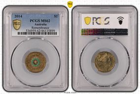 2014 $2 Remembrance - Colorized MS62