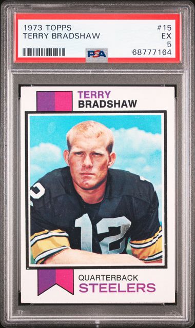 1975 Topps Super Bowl IX (Terry Bradshaw)