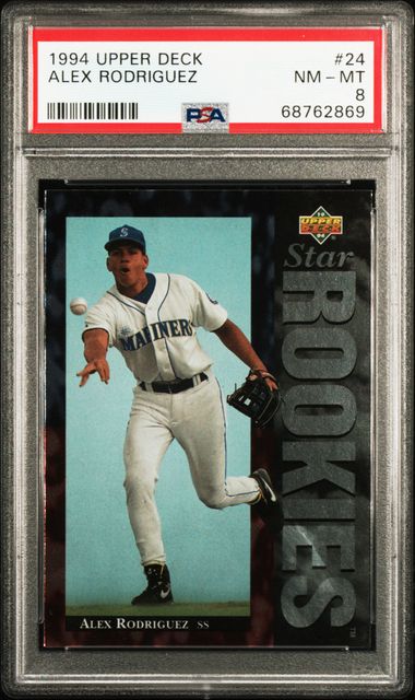 1994 Upper Deck Baseball #24 Alex Rodriguez Rookie Card