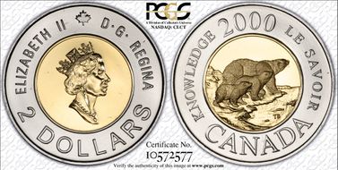 2000 $2 Path of Knowledge MS69