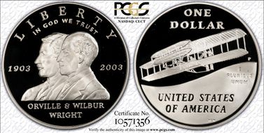 2003-P $1 First Flight PR69DCAM