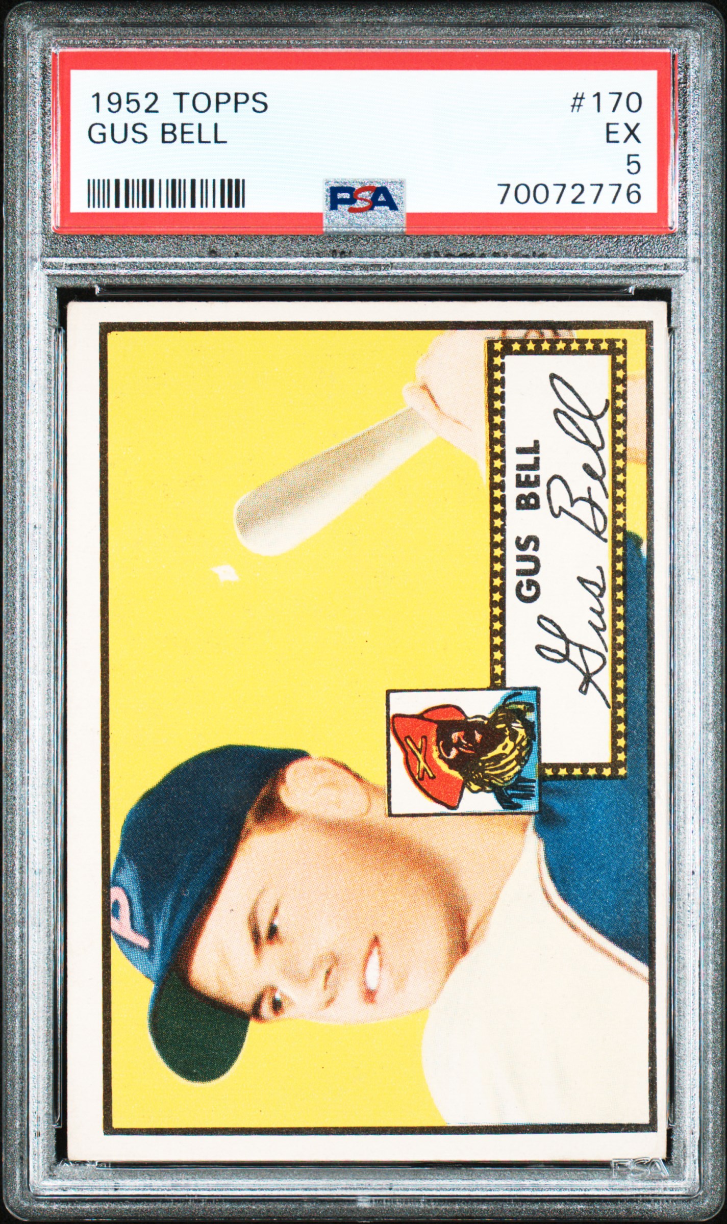 1952 TOPPS #170 GUS BELL