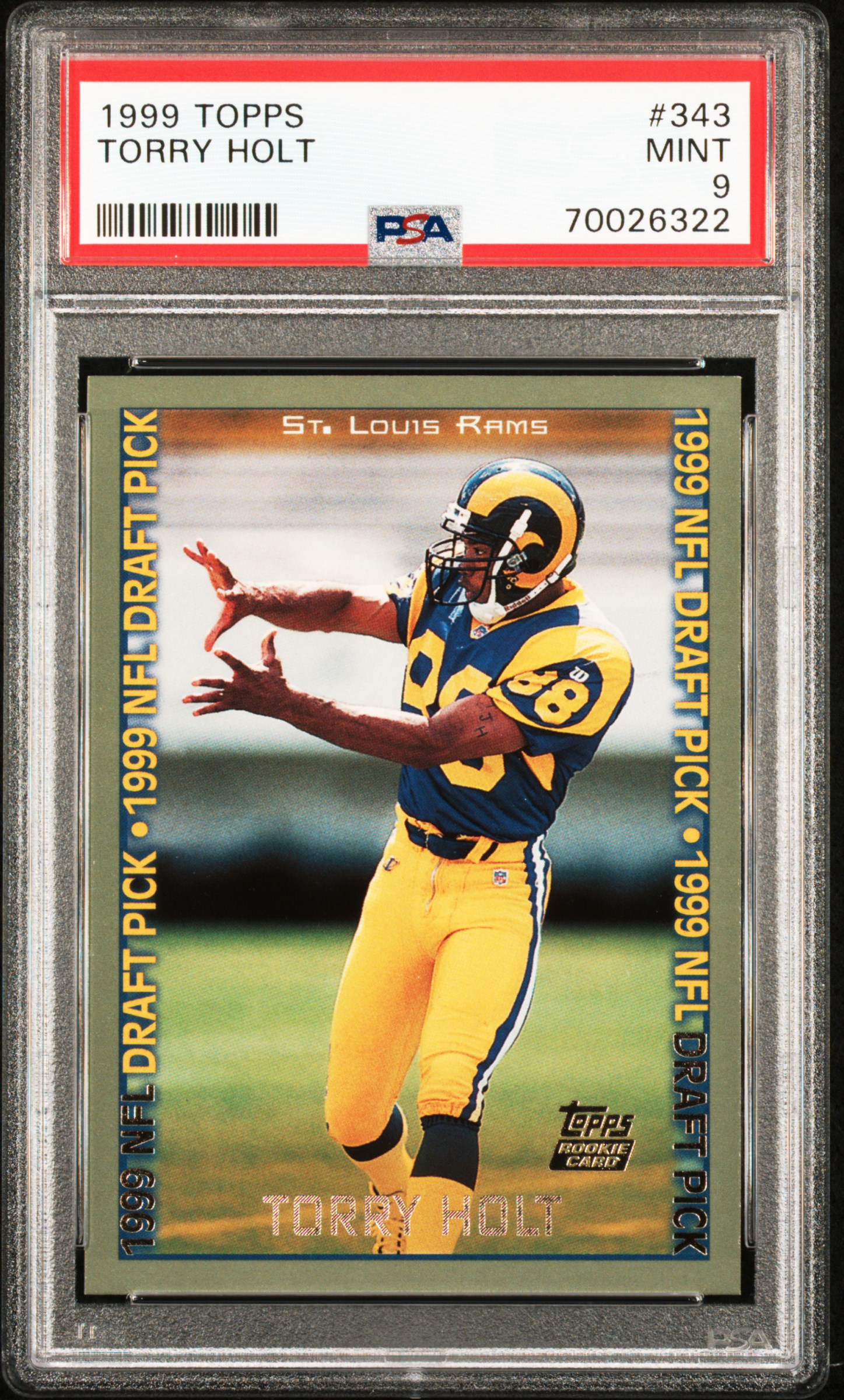 1999 TOPPS #343 TORRY HOLT