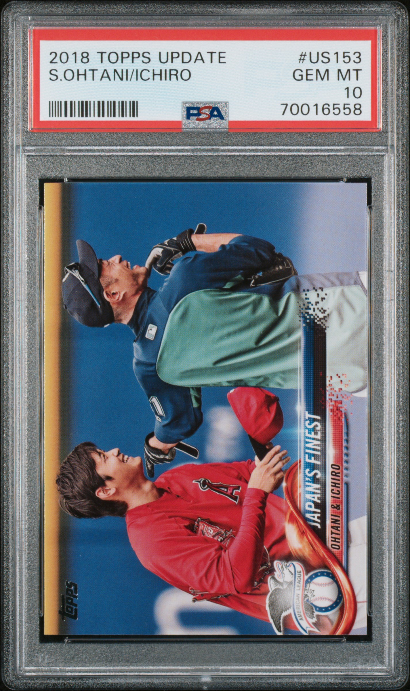S.Ohtani/Ichiro 2018 Topps Update