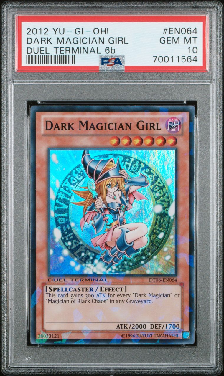 YU-GI-OH JAPANESE TOURNAMENT PROMO CARD CARDS G3-11 Dark Magician Girl PSA  Rare!