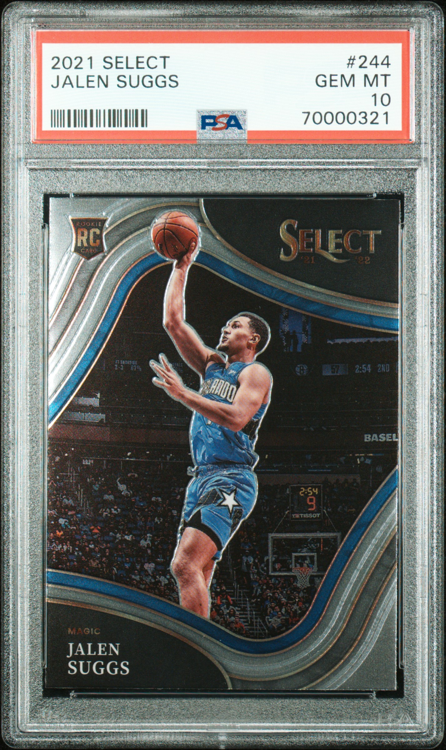 2021 PANINI SELECT #244 JALEN SUGGS